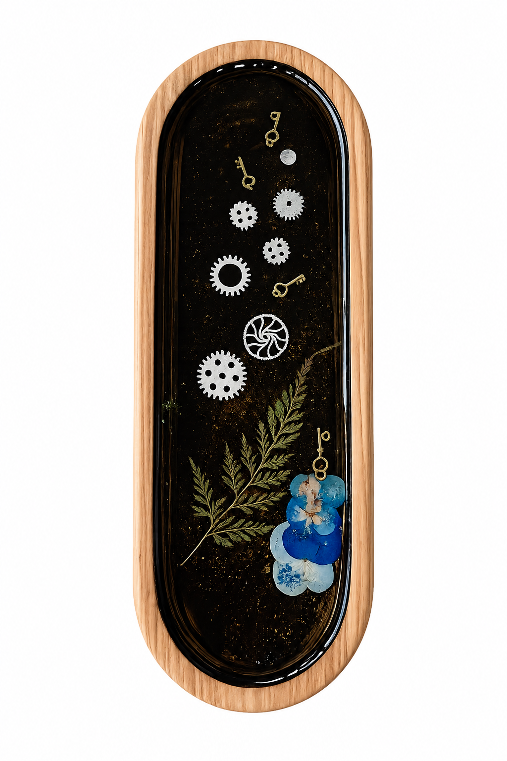 Midnight Botanica Keepsake Tray – Steampunk Edition
