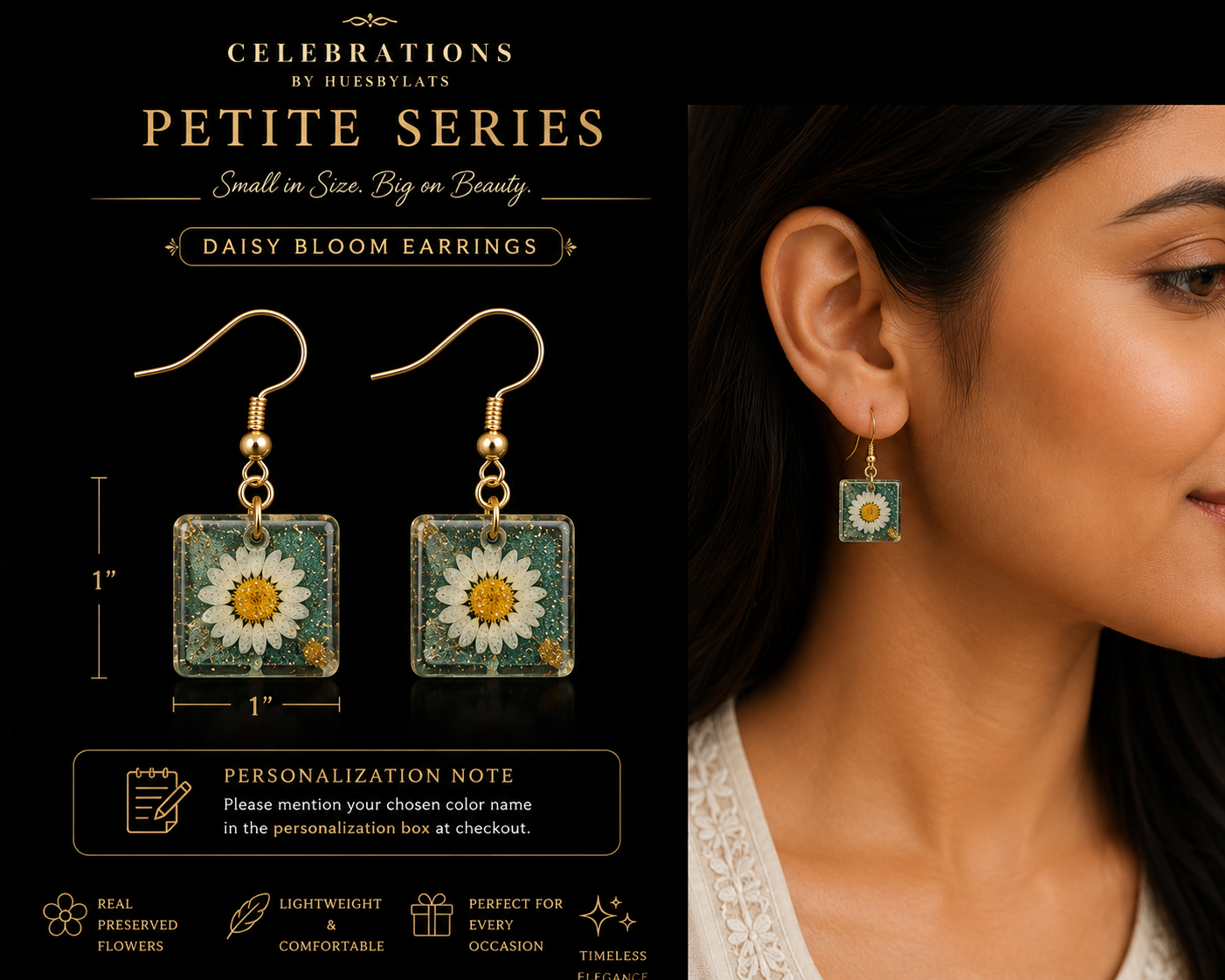 Petite Botanical Earrings